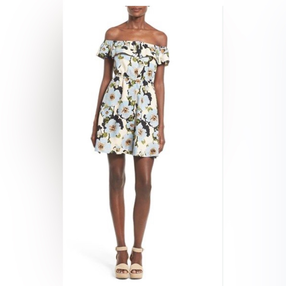 J.O.A Off the Shoulder Dress